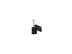 Picture of 6mm Black Round Nail Cable Clip - 100 Pack - 4 of 9