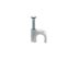 Picture of 7mm White Round Nail Cable Clip - 100 Pack - 5 of 9
