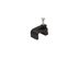 Picture of 8.5mm Black Flat Nail Cable Clip - 100 Pack - 0 of 9