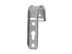 Rear view of 3/4 inch galvanized J-hook - 7 of 13