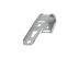 Profile view of 3/4 inch cable support J-hook - 8 of 13