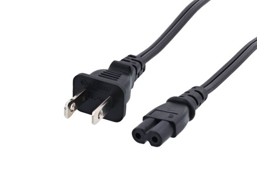 6 FT Standard Laptop Power Cord C7 w/o Polarized