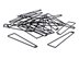 Mounting hardware layout for 2 inch standard-mount J-hook cable supports - 5 of 15