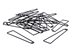 Picture of 2 Inch J-Hook Cable Support - Standard Mount, Galvanized, 25 Pack - 5 of 15