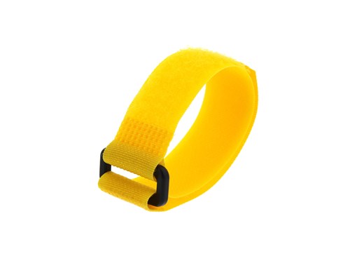 8 Inch Yellow Cinch Strap - 5 Pack