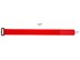 Picture of 12 x 1 Inch Red Cinch Strap - 5 Pack - 1 of 3