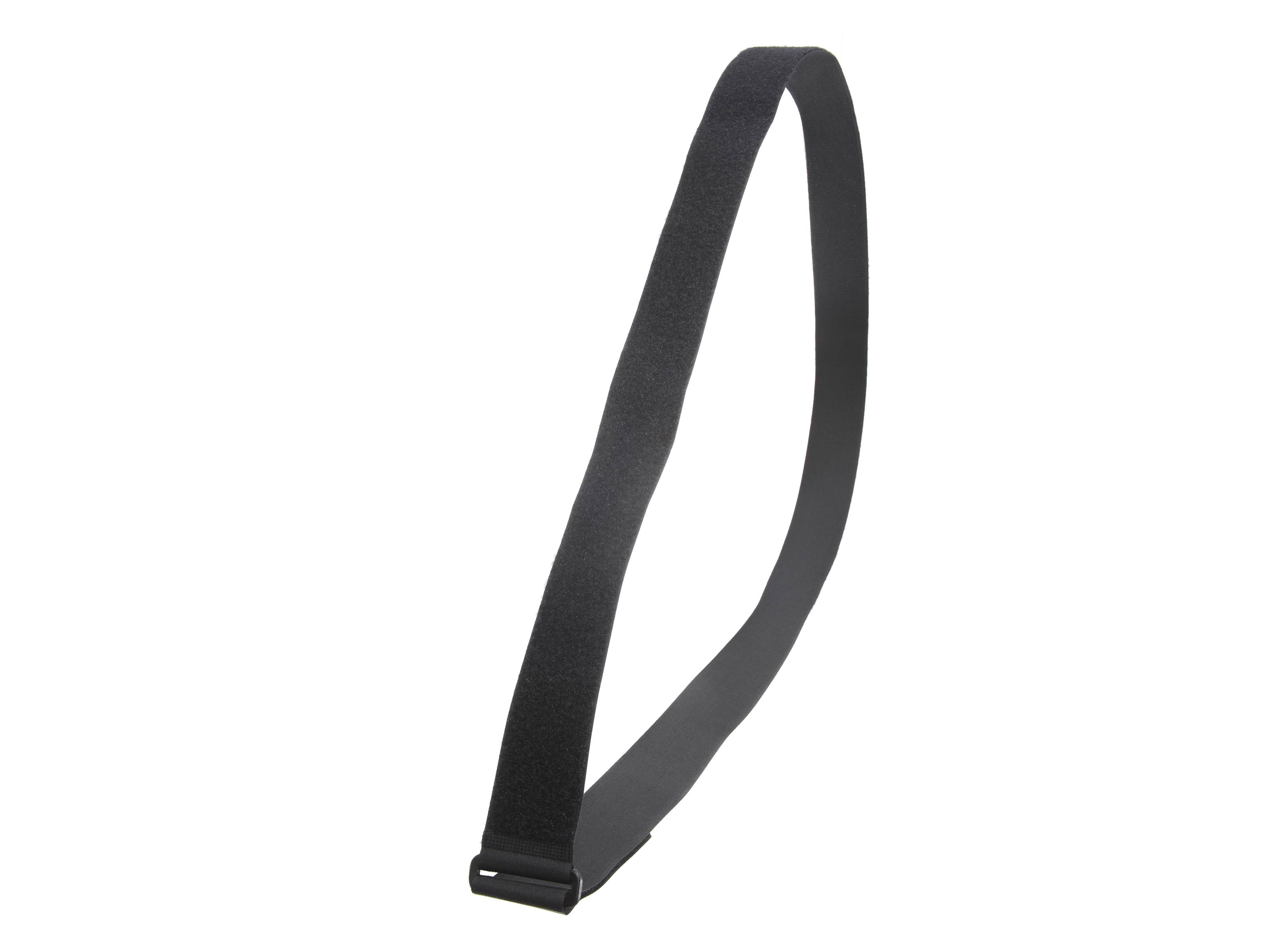 84 x 2 Inch Black Cinch Strap - 1 Pack | Computer Cable Store