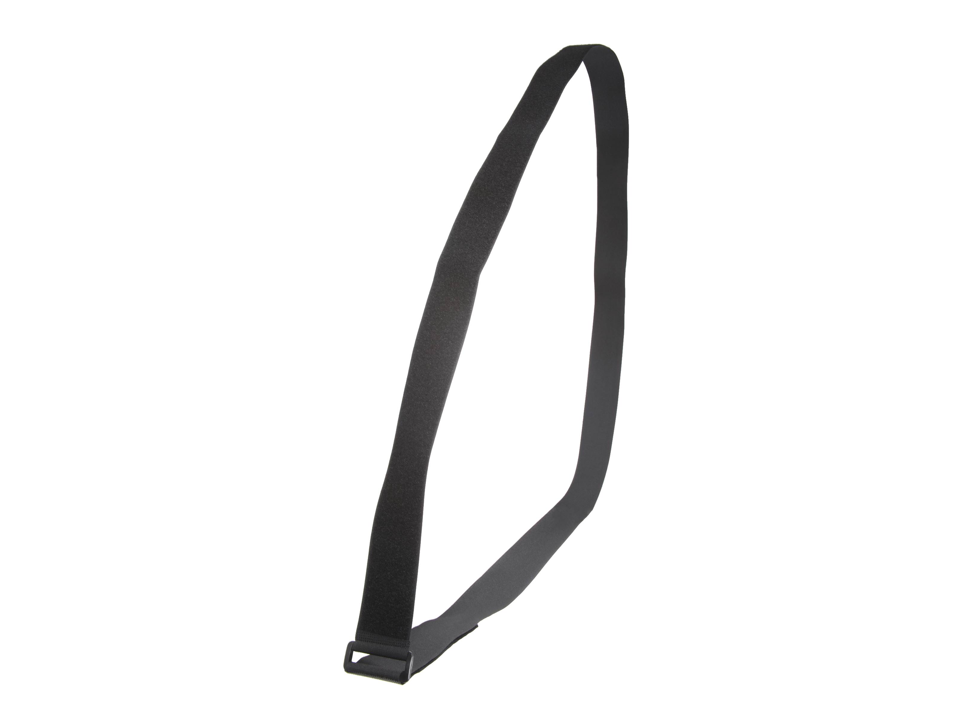 96 x 2 Inch Black Cinch Strap - 1 Pack | Computer Cable Store