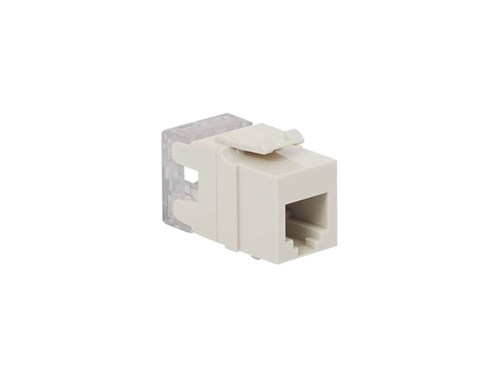 Modular Keystone Jack - RJ11 (6P6C) HD - White