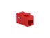 Picture of Cat 6 Modular Keystone Jack - RJ45 (8P8C) Hd - Red - 0 of 1
