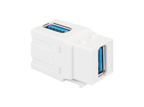 Picture of Module, 90 Degree USB 3.0, F-F, White