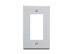 Picture of Glossy Decorator Style Face Plate - Single Gang - White - 0 of 1