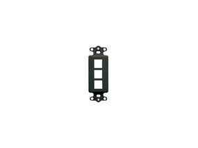 Picture of Blank Insert Decorex 3-port Black