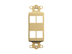 Picture of Blank Insert Decorex Hd 4-port Ivory - 0 of 1