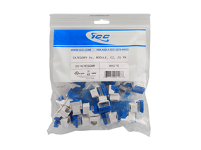 Picture of Module Cat 5e Ez 25 Pk White