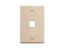 Picture of Faceplate Oversized 1-port Almond