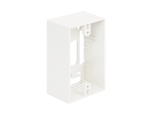 Mounting Box 1-gang White