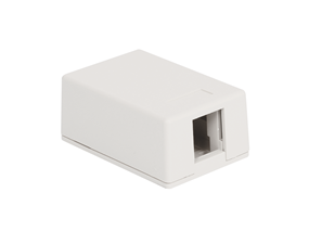Picture of Surface Mount Box 1-port White