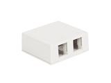 Picture of Surface Mount Box 2-port White