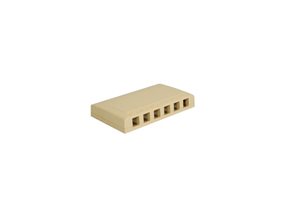 Picture of Surface Mount Box Elite 6-port Ivory