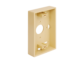 Picture of Mounting Box Low-profile 1-gang Ivory