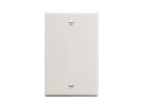 Picture of Faceplate 1-gang Blank White
