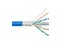 Picture of Solid Cat 6a FTP 650 Mhz Plenum Cable - Blue - 1000 FT