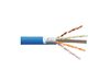 Picture of Solid Cat 6a FTP 650 Mhz Riser Cable - Blue - 1000 FT