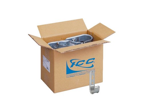 3/4 Inch J-Hook - 25 Pack