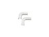 Picture of Flat Elbow & Base 3/4" White 10pk - 0 of 1