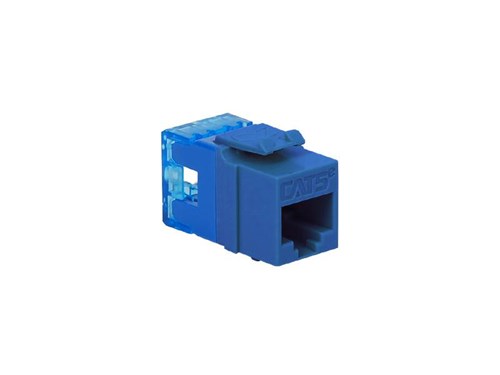 Cat5e Modular Keystone Jack - RJ45 (8P8C) Hd - Blue