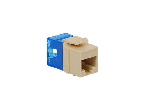 Cat5e Modular Keystone Jack - RJ45 (8P8C) Hd - Ivory