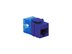 Picture of Cat5e Modular Keystone Jack - RJ45 (8P8C) Hd - Purple - 0 of 1