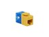 Picture of Cat5e Modular Keystone Jack - RJ45 (8P8C) Hd - Yellow - 0 of 1