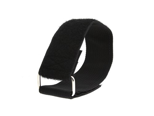 12 x 1 1/2 Inch Heavy Duty Black Cinch Strap - 5 Pack