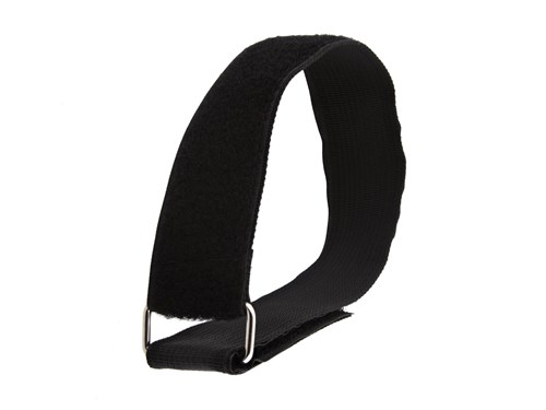 18 x 1 1/2 Inch Heavy Duty Black Cinch Strap - 5 Pack