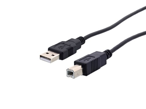 15 FT USB 2.0 Cable - A to B M/M Black