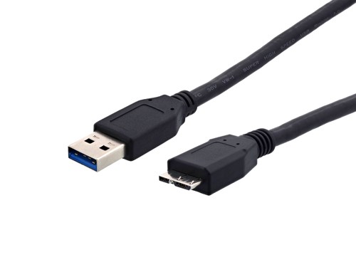 USB 5Gbps (USB 3.0) Cable A to Micro B M/M - 3 FT