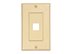 Picture of 1 Port Decorex Face Plate Insert - Ivory - 2 of 4