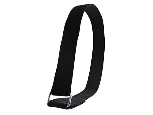 36 x 1 1/2 Inch Heavy Duty Black Cinch Strap - 5 Pack