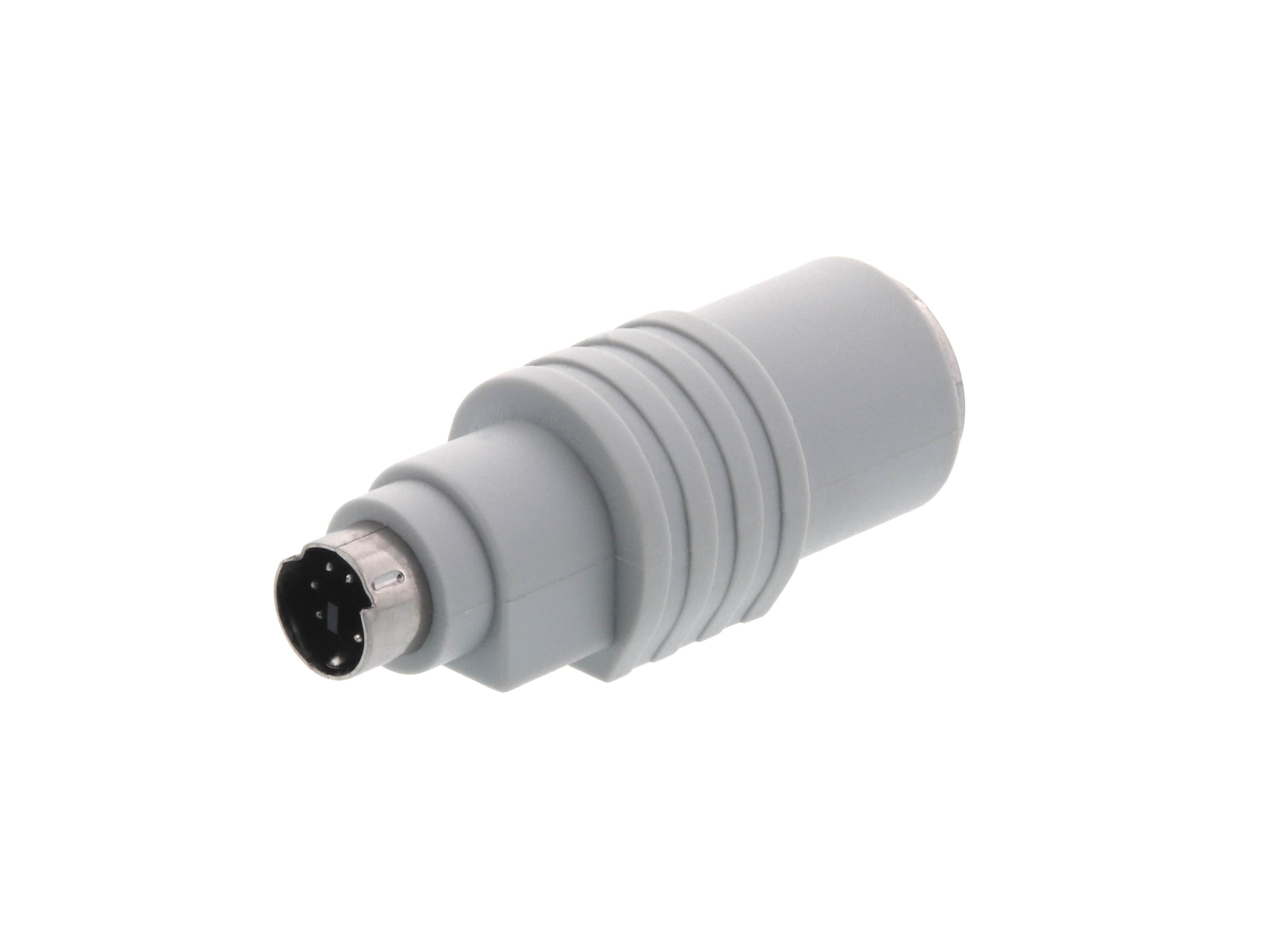 AT Keyboard Adapter - Din5 Female to Mini-Din6 Male | Computer Cable Store