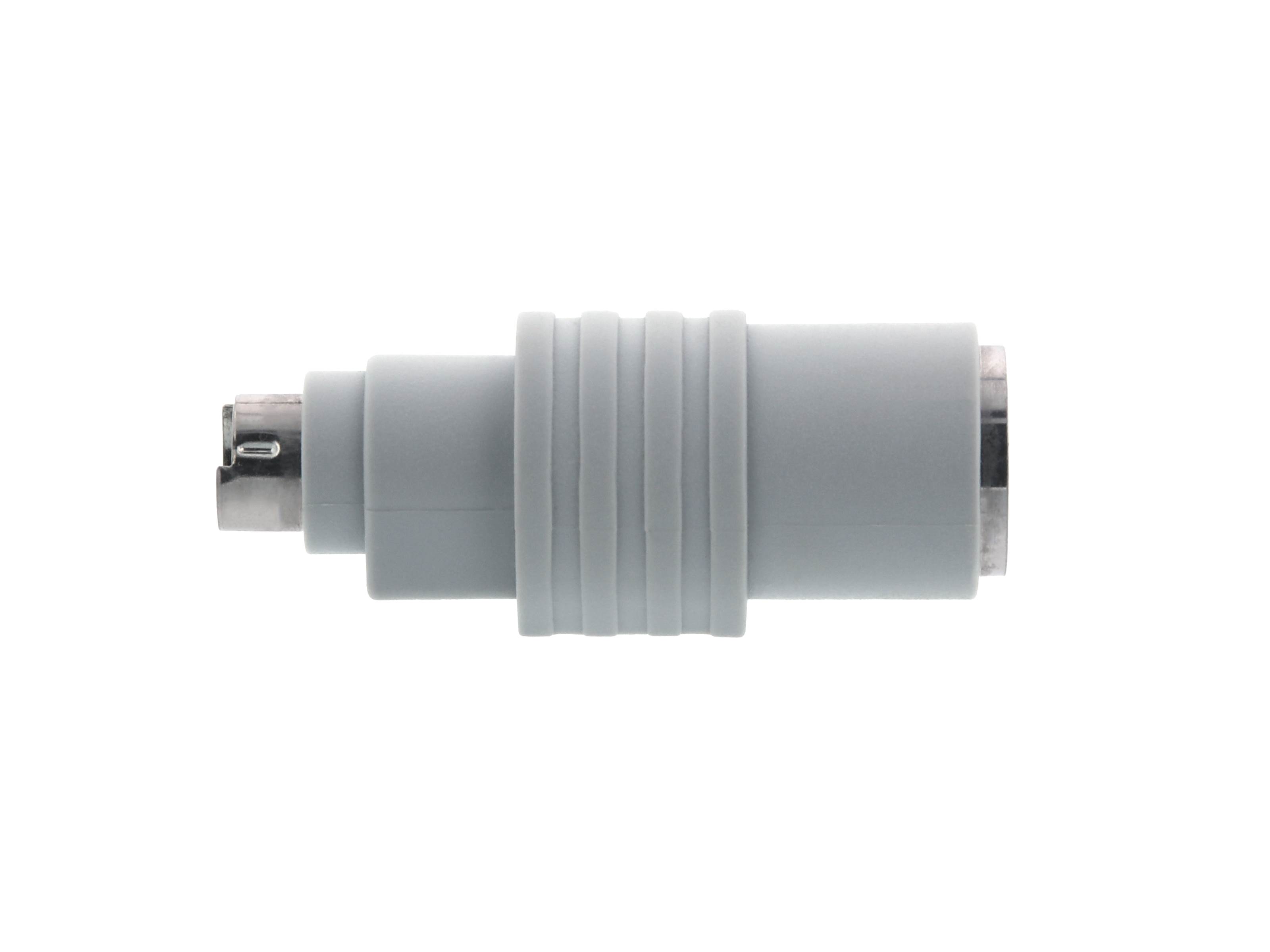 AT Keyboard Adapter - Din5 Female to Mini-Din6 Male | Computer Cable Store