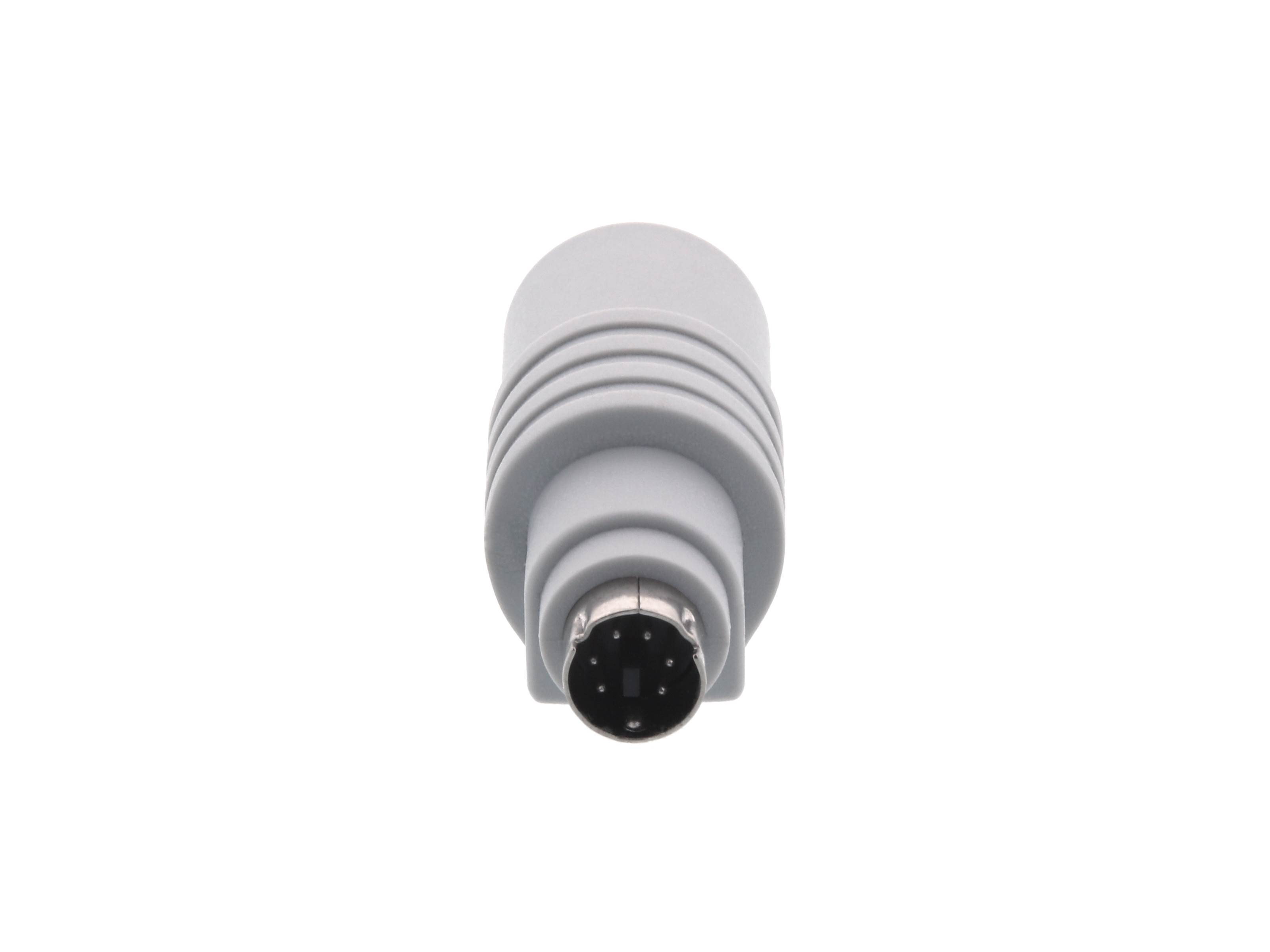 AT Keyboard Adapter - Din5 Female to Mini-Din6 Male | Computer Cable Store
