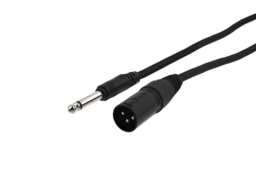 XLR Male to 1/4 Mono Plug - 15 FT