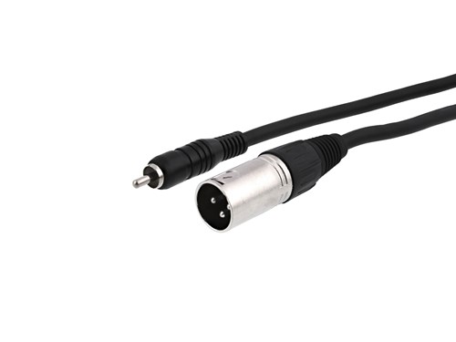 XLR Male to RCA Male Plug - 10 FT