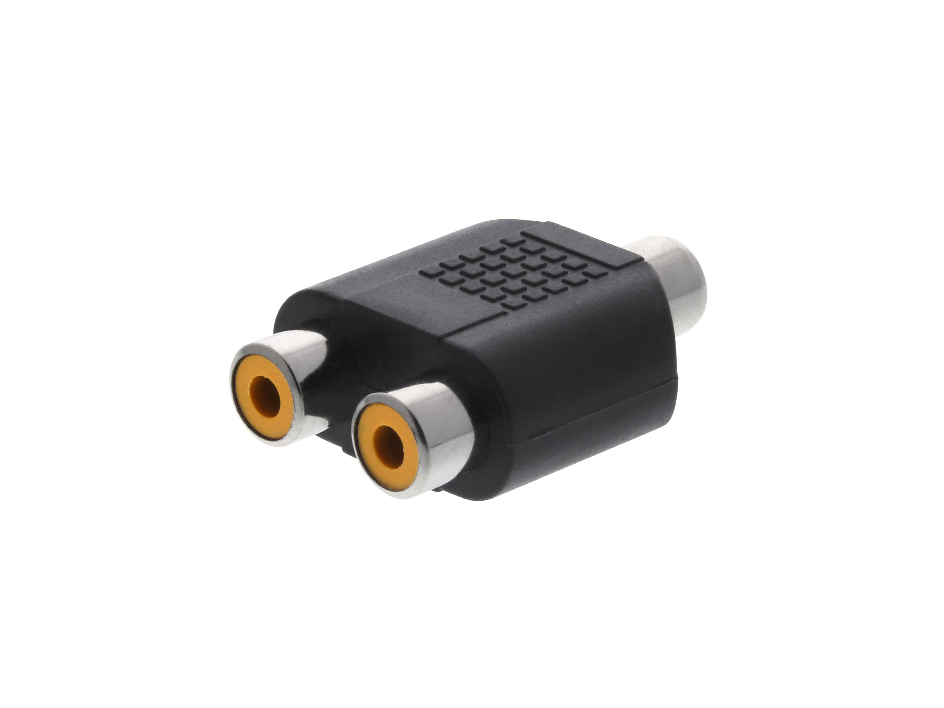 Innov8 2 RCA Male To USB 2.0 A Male AV Audio Video Splitter Cable - 100cm (3.3ft) 2-Way Adapter