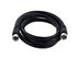 Picture of RG6 CaTV Coaxial Patch Cable - 3 FT, F Type, Black - 1 of 2