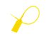 Picture of 8 Inch Blank Light-Duty Yellow Pull Tight Plastic Seal - 100 Pack - 1 of 3