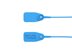 Picture of 12 1/2 Inch Standard Blue Pull Tight Plastic Seal with Steel Locking Piece - 100 Pack - 0 of 4