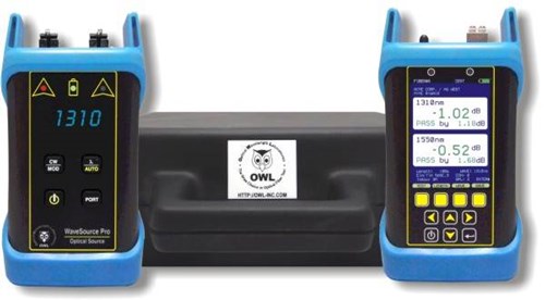 Fiber OWL 7+ Tier 2 Singlemode Certification Test Kit
